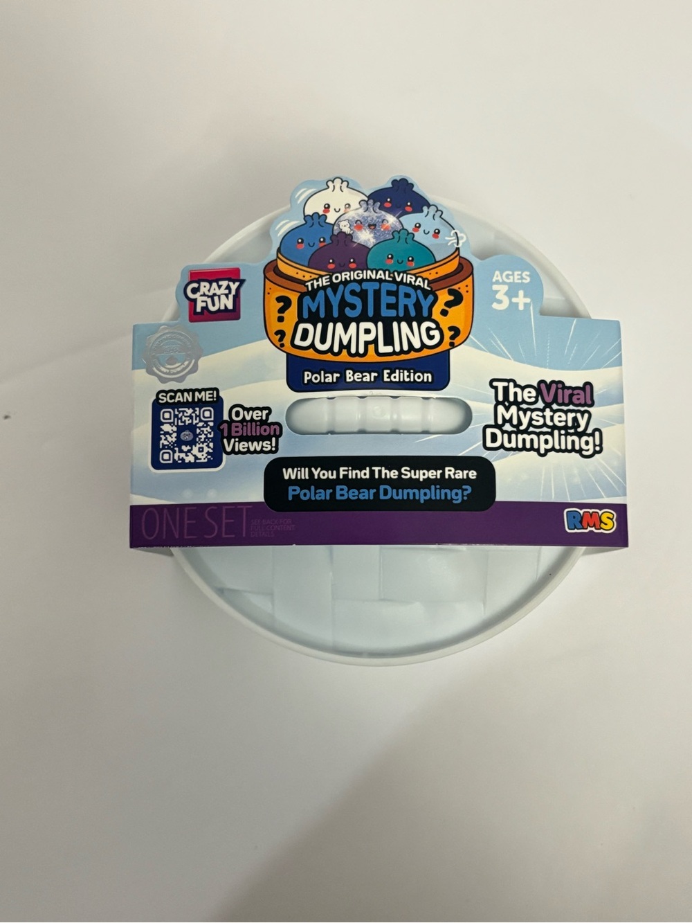 NEW RARE Authentic RMS Crazy Fun Polar Bear Edition Dumpling CONFIRMED RARE!!! - Picture 6 of 7
